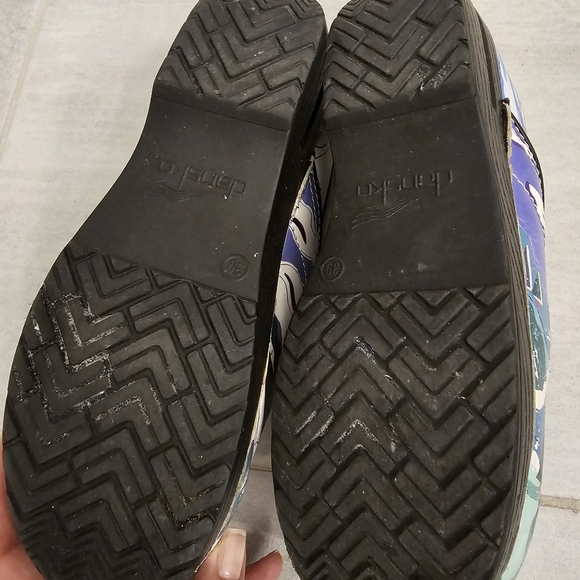 Dansko Twin Pro Leather Clogs *Rare* 39 - Picture 4 of 4